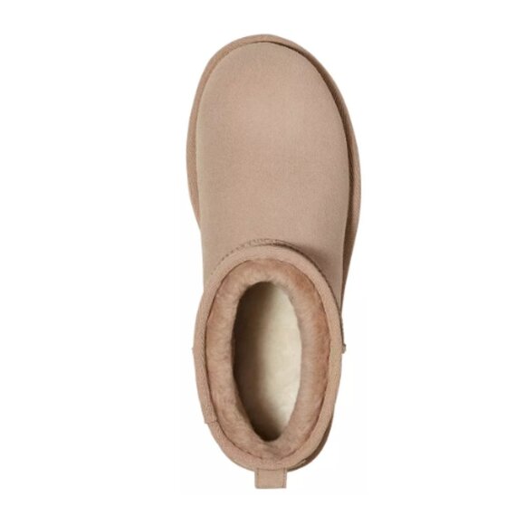 Women's UGG Classic Ultra Mini Platform (Sand) Boots - NEW! - Picture 2 of 6